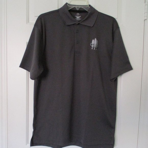 Edwards Mens S/S Duke's Waikiki Gray Golf Polo Shirt NWOT - Size Medium - Picture 3 of 3
